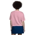 thumbnail image 3 of Women's Starter Pink New York Yankees Play the Ball Boxy Cropped T-Shirt, 3 of 3