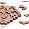 thumbnail image 5 of Irregular Decompression Puzzle Wooden Toys Wooden Jigsaw Puzzle Gift for Birthday or Holiday, 5 of 5