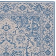 thumbnail image 4 of SAFAVIEH Martha Stewart Geometric Indoor/Outdoor Area Rug, Cream/Blue, 6'7" x 9', 4 of 5