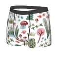 thumbnail image 2 of Wukai Frog and Forest Plants Print Men’s Underwear Breathable Boxer Briefs,&nbsp;Moisture Wicking & Breathable-X-Large, 2 of 7
