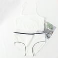 thumbnail image 2 of 7-14Y Girl'S Bra Panties Set Comfy Breathable Cotton Underwear Set Training Set White, 2 of 5