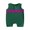 Green, variant on Bagilaanoe Newborn Baby Boys Summer Jumpsuit Contrast Color Sleeveless Bodysuit 3M 6M 12M 18M Infant Casual One Piece Romper