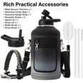 thumbnail image 2 of Biwat 2L Insulated Water Bottle 64 oz Multiple Insulation Vacuum Sealed Portable Sports Half Gallon Metal Water Jug for Outdoor Adventure, Gym, and Daily Use Leak Proof & Non-BPA 2 Liter, 2 of 4
