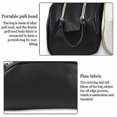 thumbnail image 3 of Makeup Bag Waterproof Travel Cosmetic Bag Small Makeup Bag Black, 3 of 5