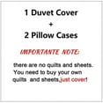 thumbnail image 2 of Bedding set GD84 Lightning 3 Piece Bedding Set McQueen Printed Duvet Cover Set Printed Bed Comforter Cover Quilt Covers with Pillowcases HZ84, 2 of 5