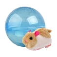 thumbnail image 2 of Juguete interactivo para gatos con luces LED, juguete automático con ruedas, juguete electrónico para gatos de interior, juguete de ejercicio Hámster amarillo, 2 of 8