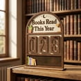 thumbnail image 6 of Decoration, Wooden Handicraft, Bookshelf Accessory, Christmas, Multicolor, 1 Count, 6 of 7