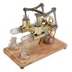 thumbnail image 4 of Modelo de Motor Stirling, Balance de dos Cilindros Baja Contaminación de Bajo Ruido Modelo de Motor Stirling Kit Educativo Toy para Niños Para El Aula, 4 of 7