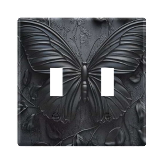 Light Switch Cover Butterflies and Vines Plates Faceplate Decorative Switch Plate for Bedroom Home Decor