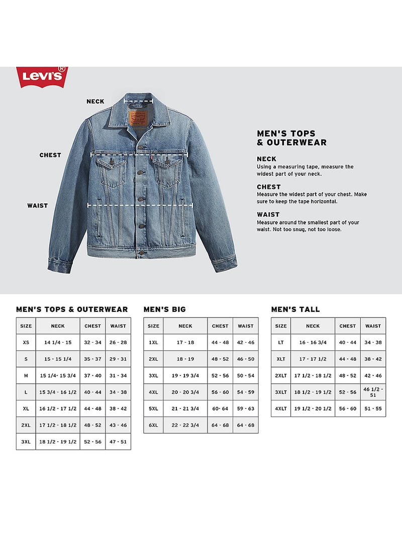Levi's, Men's Trucker Jacket, Standard Fit, Size M - Walmart.com