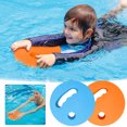 thumbnail image 1 of Discos de Aqua Fitness 2 Eva. Dispositivo Portátil de Entrenamiento de Natación para Adultos, Adolescentes y Niños. Mejora La Flotabilidad. Sistema de Agarre Antideslizante. 1 Par., 1 of 7