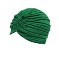 thumbnail image 3 of Unisex Slouchy Beanie Hat, Soft Lightweight Knit Skull Cap for Men and Women, Breathable Cotton Sleep Turban Cap Dark Green, 3 of 3