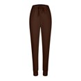 thumbnail image 6 of UAMVSH Sweatpants for Women Soft Running Workout Jogger Pants with Drawstring Elastic Waist Cinch Bottom Tapered Athletic Pants(Large,Brown 1), 6 of 6