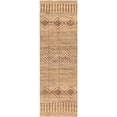 thumbnail image 5 of Hauteloom Nasugbu Jute Living Room, Bedroom Area Rug - Bohemian, Transitional - Tan, Black - 2' x 3', 5 of 8