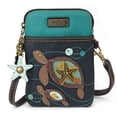 thumbnail image 1 of Bolso bandolera para teléfono celular CHALA Two Turtles Navy, 1 of 4
