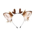thumbnail image 2 of Diadema de Venado Macarena Oreja Cosplay Decoración Accesorios marrón, 2 of 8