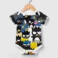 thumbnail image 3 of Badtz Maru Baby Bodysuit Boy Girl Clothes Soft Newborn Infant Outfit Short Sleeve Romper, 3 of 8