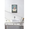 thumbnail image 4 of Funny Pig in Bathtub Wall Art Iron Poster Prints Wall Decor Pig Animal Sunflower Bathroom Sign Rustic Bathroom Modern Artwork Painting Decor Home Decor Housewarming Gift 5.5x8 Inches, 4 of 6
