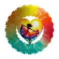 thumbnail image 1 of Big sale 3d Rotating Wind Turning Decorations, Home And Outdoor Courtyard Garden Hanging Decorations And Gifts, 1 of 2