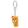 thumbnail image 4 of kurtrusly Keychain Christmas Themed Silicone Pendant Key Ring Bag Decorative Attachment Alloy Keychain, Type 1, 4 of 7