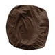 thumbnail image 3 of Funda protectora elástica para asiento de silla, para comedor Marrón, 3 of 9