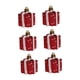 thumbnail image 3 of 6 piezas de caja de regalo, adornos colgantes, accesorios de fiesta, decoración del hogar, regalos ideales para Navidad Rojo, 3 of 9