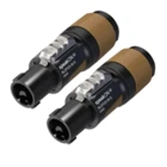 (2) Two Genuine NEUTRIK NL2FXX-W-S SPEAKON 2-POLE Cable Mount Speaker Connector
