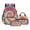 Multicolor - Tie Dye, variant on DISNIMO Cow Printed 3 Pcs Backpack Set for Boys Girls, Lightweight Backpack and Lunch Bag Set for Primary Preschool Student, 17 Inch Large Student Backpack with Pencil Pouch