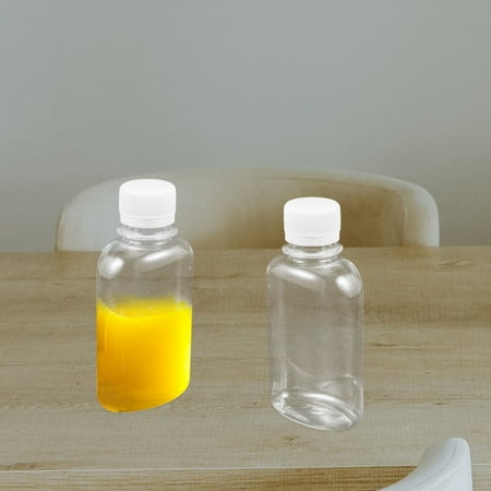 

WHAMVOX Portable Juice Bottle for Drinking Use Made of PET Material White Color with Sealed Cap 150ml