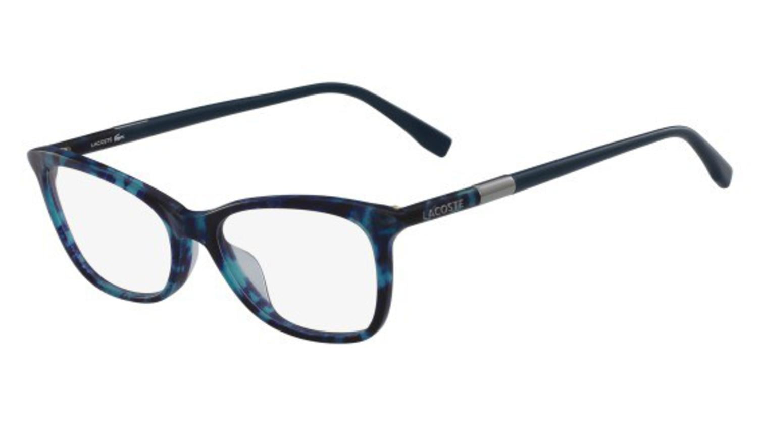 Lacoste Women's Eyeglasses L2791 L/2791 466 Striped Petrol Optical