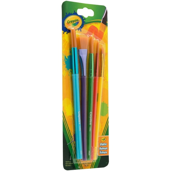Crayola Art And Craft Brushes , 1 Pack of 6 Piece