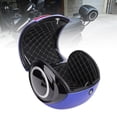 thumbnail image 4 of 32L Motorcycle Top Case, ABS Waterproof Lightweight Sturdy Structure with Removable PU Lining & Reflective Strips for Motorcycles with Rear Luggage Racks, 4 of 7