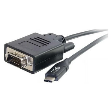 C2G 26894 USB-C to VGA Video Adapter Cable (3 Feet, 0.91 Meters)