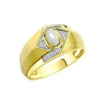 thumbnail image 3 of RYLOS Mens Rings 14K Yellow Gold Ring 6X4MM Oval Shape Gemstone & Diamond Ring Opal October Birthstone Rings For Man Gold Rings Size 13, 3 of 7