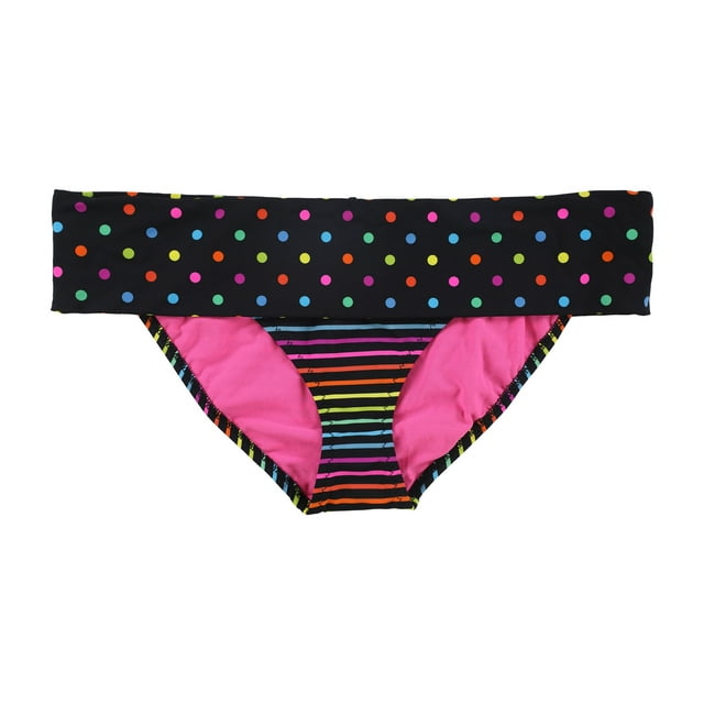 Aeropostale Mujeres Tops & Bottoms Mix N Match Bikini, Negro, Mediano