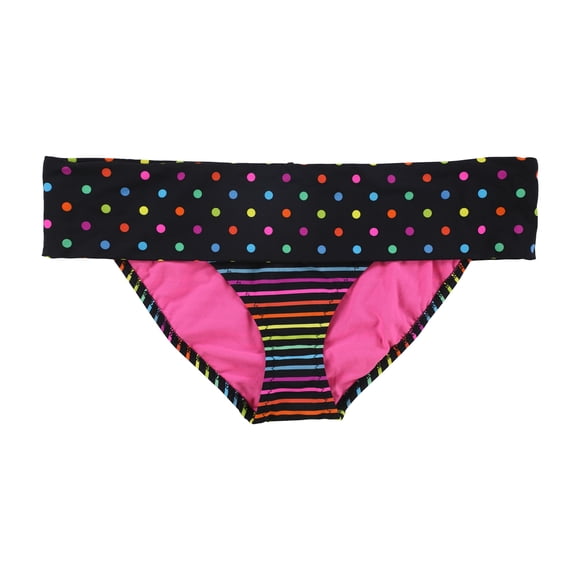 Aeropostale Mujeres Tops & Bottoms Mix N Match Bikini, Negro, Grande