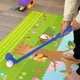 thumbnail image 5 of Juego de minigolf, juego de jardín, regalos, juego de patio, entrenamiento, pelotas y palos de golf longitud 50 cm, 5 of 9