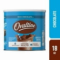 thumbnail image 2 of Ovaltine Rich Chocolate Drink Mix Powdered Drink Mix for Hot and Cold Milk, 18 oz, 2 of 5