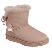 Girl Soft Faux Soft Fur Lining Jeweled Ankle Winter Boot (2 Little Kid)