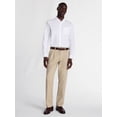 thumbnail image 2 of George Men's Straight Fit Pleated Pants, Sizes 28-48, 2 of 5