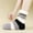 Black, variant on Fuzzy Socks Soft Cozy Fluffy Slipper Winter Warm Plush Socks Christmas Stocking Stuffers Gifts for Women Men
