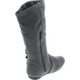 thumbnail image 5 of Kali Footwear Girls Event Jr Faux Suede Ruffle Boots, 5 of 7