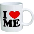 thumbnail image 1 of I Love Me Ceramic Coffee Mug For Ssrgv - 11 Oz, Dishwasher Microwave Safe, 1 of 1