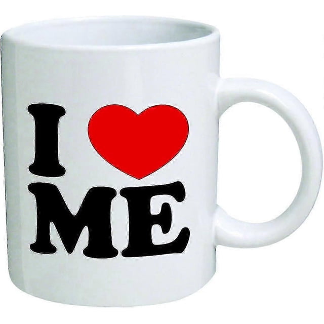 I Love Me Ceramic Coffee Mug For Ssrgv - 11 Oz, Dishwasher Microwave Safe