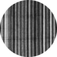 thumbnail image 1 of Ahgly Company Indoor Round Abstract Gray Modern Area Rugs, 6' Round, 1 of 4