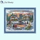 thumbnail image 4 of Kits de punto de cruz de la serie Joy Sunday para decoración del hogar, lienzo impreso, bordado, bricolaje, invierno, navidad, Aida, 14CT, 16CT, 11CT, 4 of 4