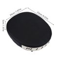 thumbnail image 4 of Manoplas De Boxeo Para Boxeo, Absorción De Golpes, Almohadilla De Mano Para Entrenamiento De Boxeo De Cuero PU, Transpirable Para Muay Thai Para Combate MMA Amonsee Boxing Training Aids, 4 of 8