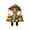 B, variant on Yashow Elite Multicolor Raccoon and Pumpkin Acrylic Garden Stake Figurine 2D Miniature Decoration for Halloween Outdoor Lawn Decor, 1-pack, 7.87 inch