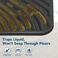 thumbnail image 6 of UPSKY Cat Litter Mat Kitty Litter Trapping Mat 31" x 24" Litter Box Mat Keep Floor Clean, 6 of 7