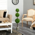thumbnail image 4 of Nearly Natural 3ft. Eucalyptus Triple Ball Topiary Artificial Tree, 4 of 4